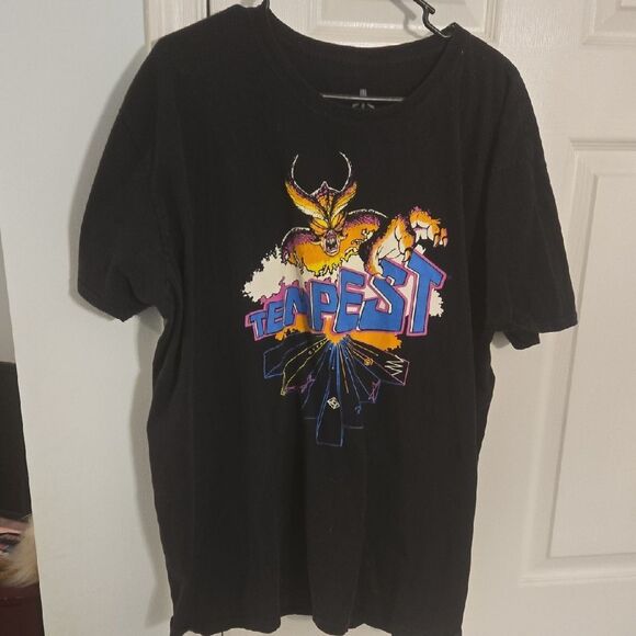 Tempest Black Graphic Tee - Short Sleeve - Picture 1 of 5